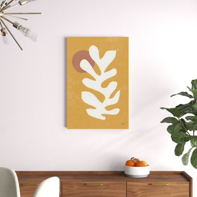 "Matisse Homage I" by Silvia Vassileva Abstract Figurative Graphic Art on Wrapped Canvas with Mounting Hardware 