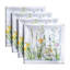 Serviettes 100 % coton Maison d'Hermine Fleurs de mai - 20 po x 20 po