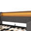 Lit de jour simple avec lit gigogne, lit de jour rembourré avec station de charge et lumières DEL, tissu en lin-530671441