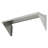 12" x 36" Stainless Steel Shelf, Wall Mounted Floating Shelving with Brackets, 250 lbs Load Capacity Commercial Shelves, Heavy Duty Storage Rack for Restaurant, Kitchen, Bar, Home, and Hotel