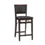Tabouret de comptoir / de bar pliable Phaedra avec siège et dossier rembourrés-1354924485-1354924487