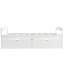 Lit plateforme simple avec rangement