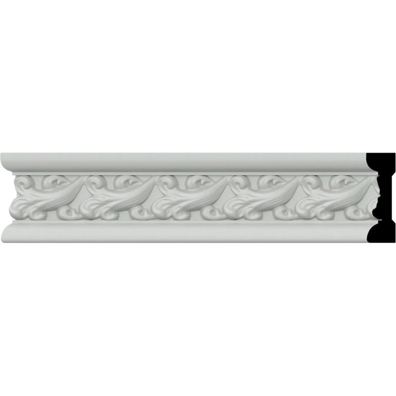 Rail pour chaise H 2 1/4 po x l 94 1/2 po x P 3/4 po Kinsley
