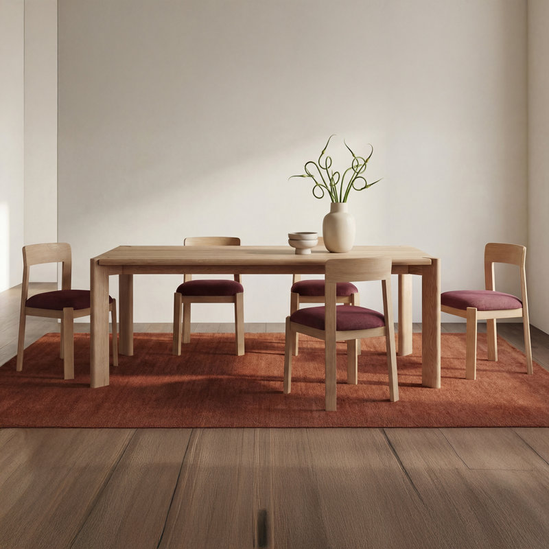 Oli Dining Chair Dark Green-Set of Two, Purple