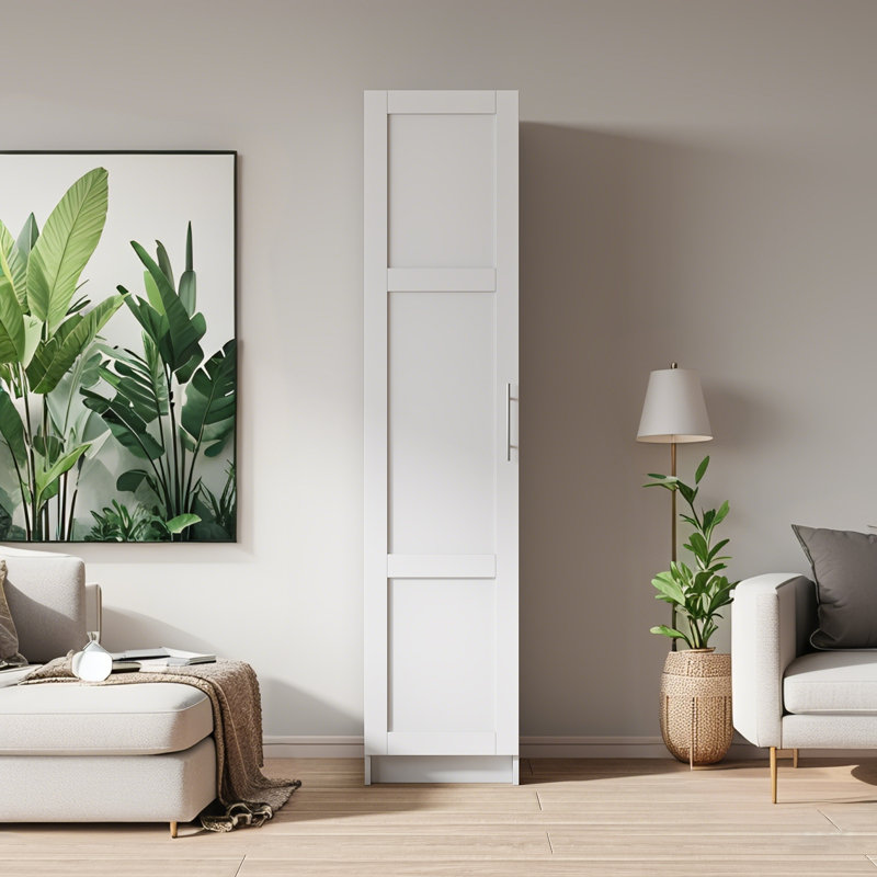 Armoire de rangement murale, Blanc