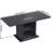 Fluted Extendable Dining Room Table For 4-6, 47-65 Inch Rectangle Kitchen Dining Table With Sliding Door, Storage-1884457045