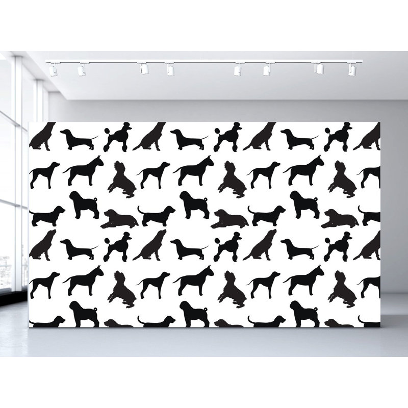 Dog Days Wallpaper Roll by Jamie Graney, Vinyl