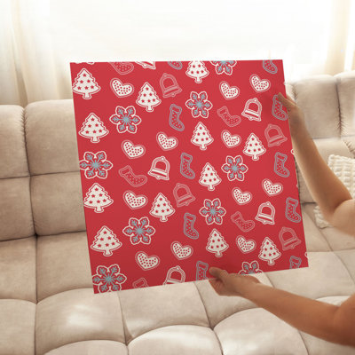 Motif de vacances des Fêtes de Noël, reproduction d'art moderne sans cadre
