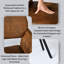 Swivel Upholstery Office Chair with Black Metal Legs for Home Office Workspace-1983558880
