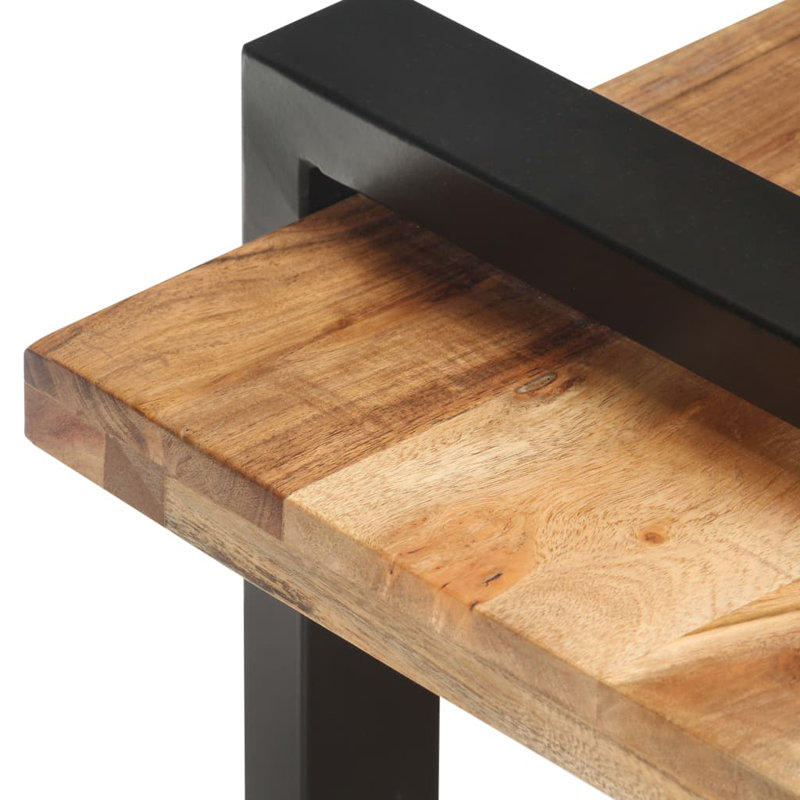 Solid Wood TV Stand, Brown