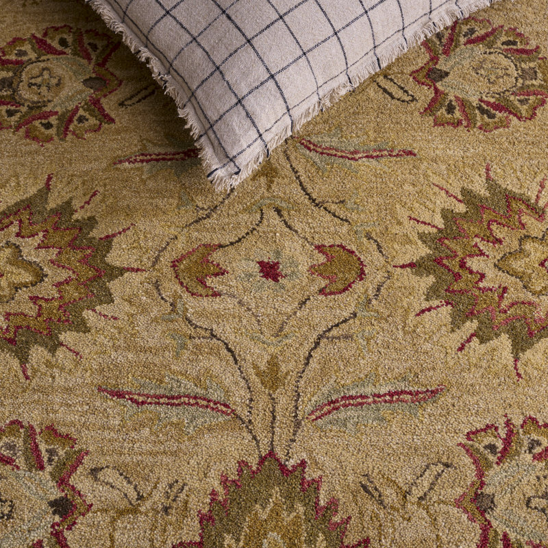 Tingley Hand Tufted Wool Oriental Rug, Rectangle 3' x 5'