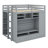 Loft Bed With Drawers, Shelves And Light-1127507656