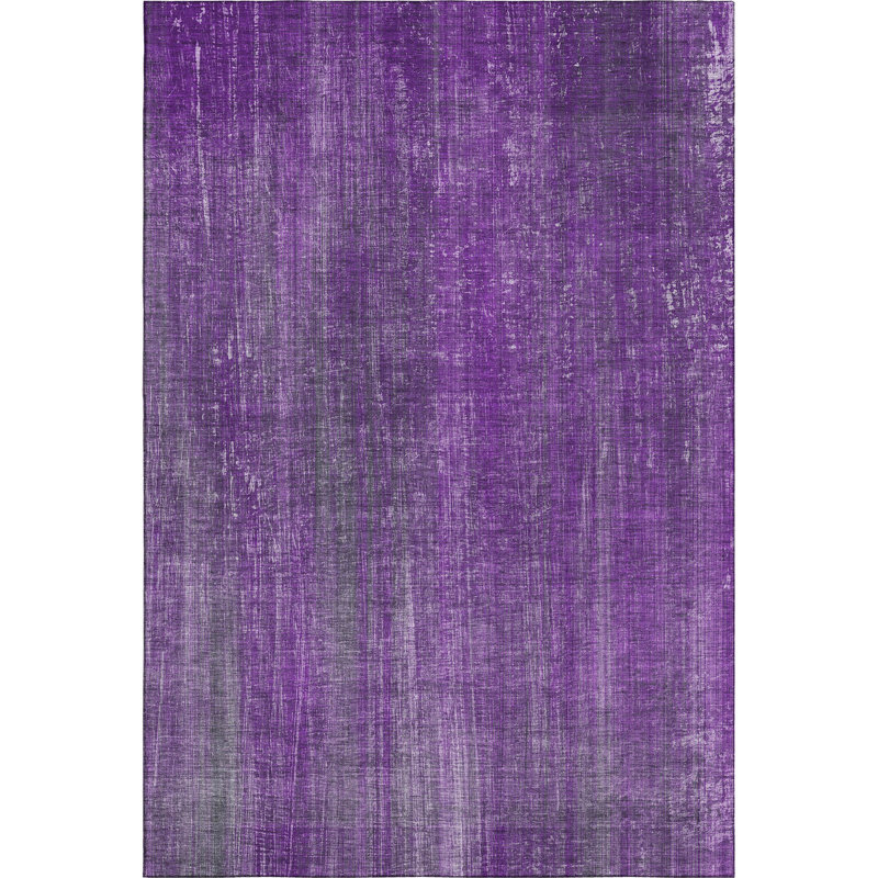 Cerrito Area Rug with Non-Slip Backing, Rectangle 3' x 5'
