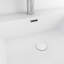 Meuble-lavabo double autoportant 72 po avec plateau en résine intégré 72 po-904313845