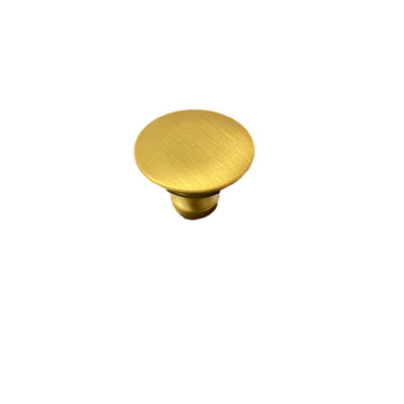 (Paquet de 5) Bouton de colonne décontracté de 1-1 / 4 po Bayview, Laiton