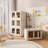Stackable Collapsible Plastic Storage Bins with Lids – 150 QT Closet Organizers with Doors, 19” L x 12.2” W-1695074807