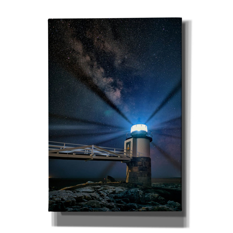 «Milky Way Over Marshall Point» par Rick Berk, art mural sur toile