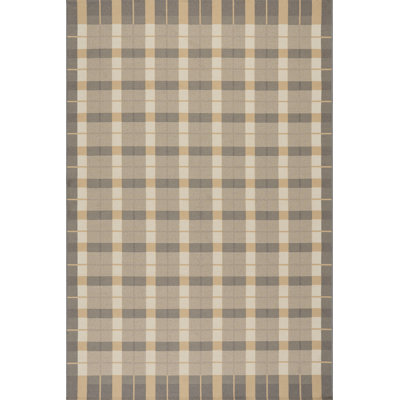 Sundara Modern Plaid Indoor/Outdoor Rug