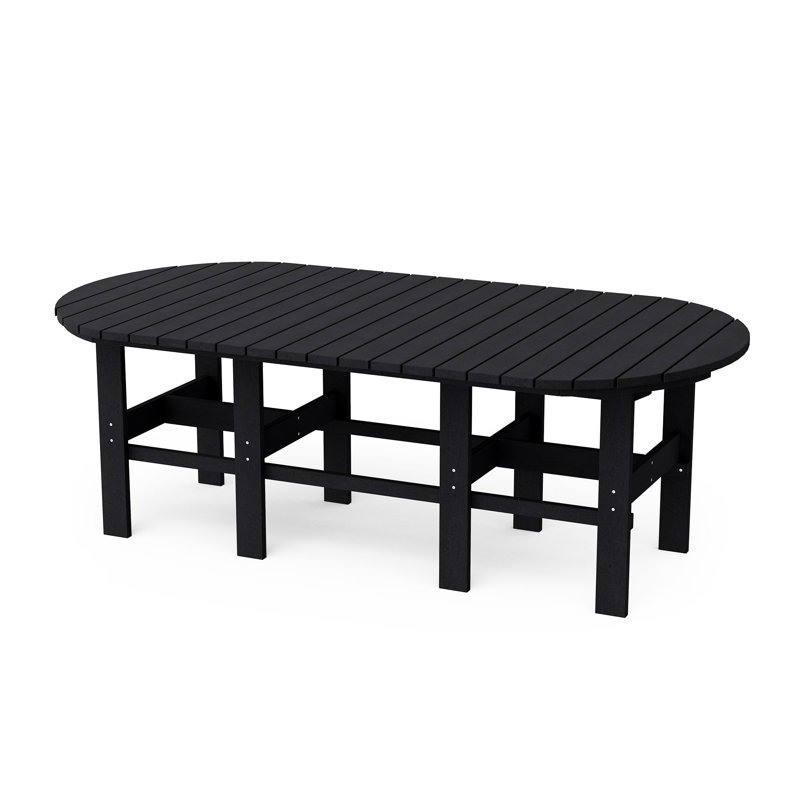 Classic 44"x84" Dining Table, Light Gray