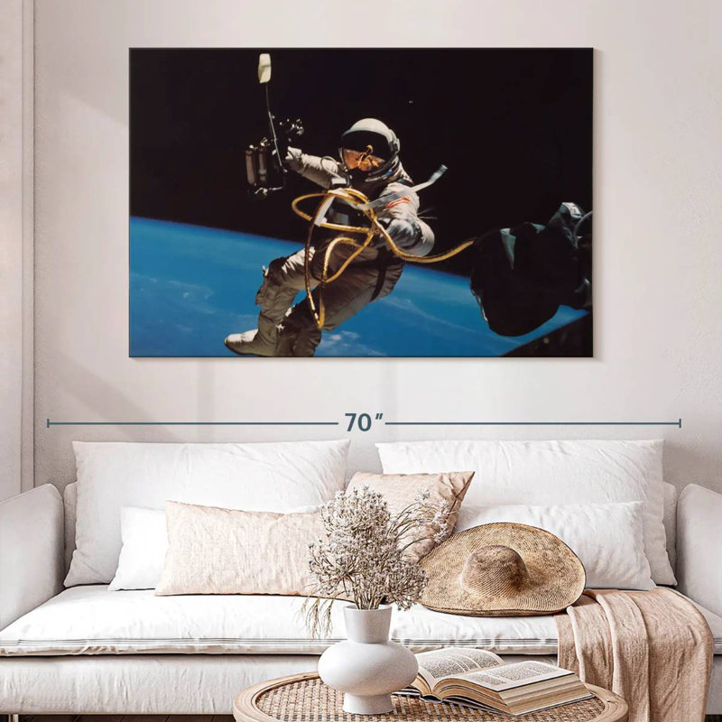 Oberle NASA Space Mission II, 34" H x 51" W
