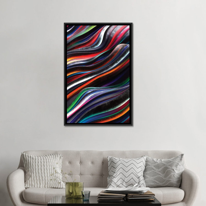 «Super And routines» par Danny Ivan, reproduction sur toile tendue sur châssis, H 48 po x l 32 po x P 1,5 po, Pas de tapis