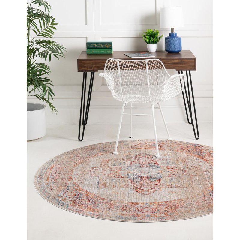 Giampiera Indoor Rug, Round 6'