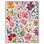 "Floral Rhapsody Hue I", impression murale sur toile par Art Remedy, cadre blanc, 16 x 20