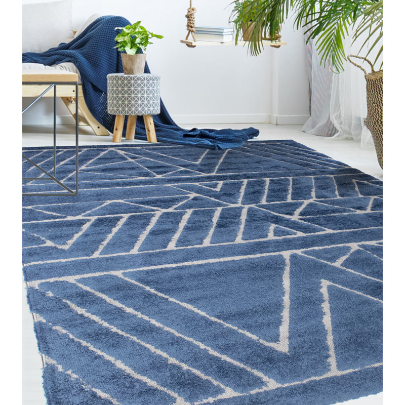 Monaco Geometric Indoor Rug, Rectangle 5'4" x 8'
