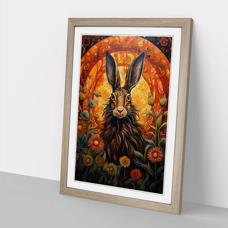 Hare Renaissance - Framed Print