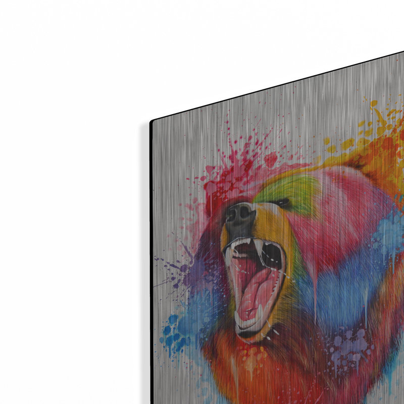 «Oso Splash» d'Ivan Negrete, H 16 po x l 12 po