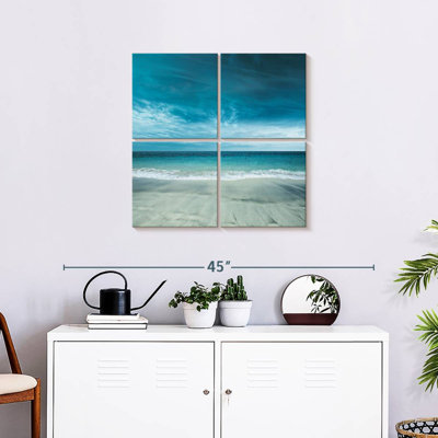 Plage bleue
