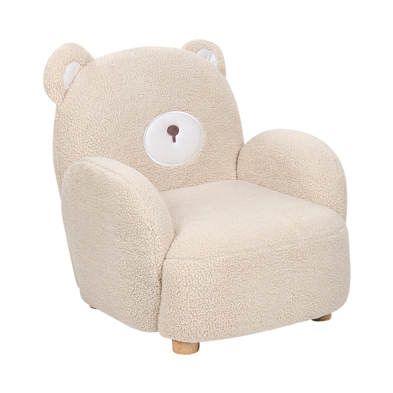 Domingue Upholstered Armchair, Beige