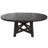 Messerly Extendable Pine Round Solid Wood Dining Table