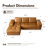 Nathasa Boneless 2 - Piece No Assembly Required Upholstered Sectional, Free Combination Compression Sofa Bed For Living Room, Home Theater-1059225208