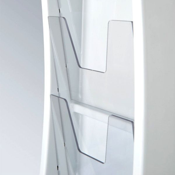 Porte-brochures mural prime, Blanc