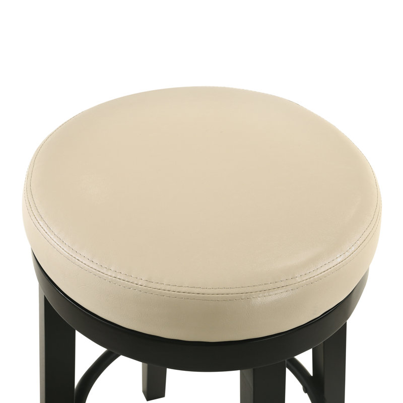 Modern Grey 24" Counter Stool with 360Â° Swivel Function, Counter Stool (24" Seat Height), Grey
