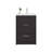 Bathroom Vanity With Sink, 2 Doors, 1 Drawer, Black Wengue-20068943