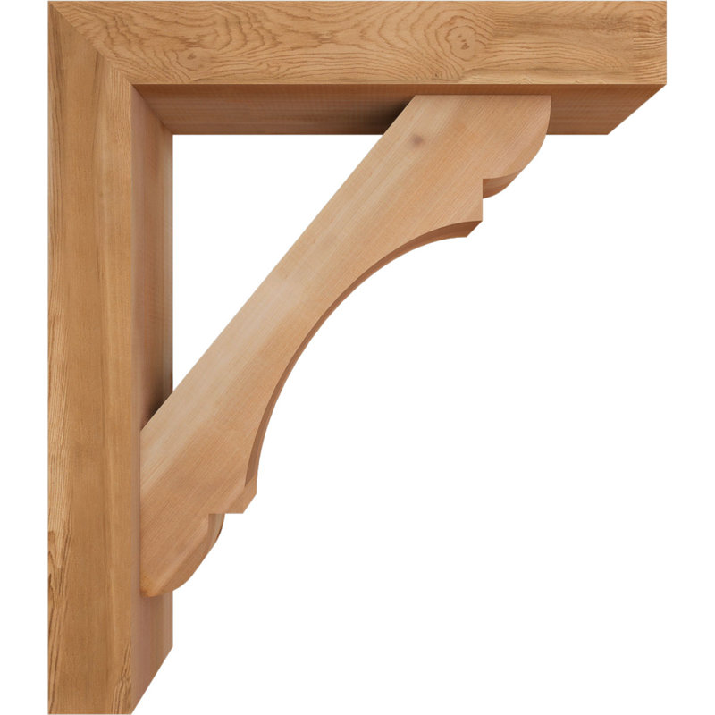 Support de bloc olympique avec entretoise décalée, 30 x 26, Cèdre rouge occidental de l 5 1/2 po (lisse)