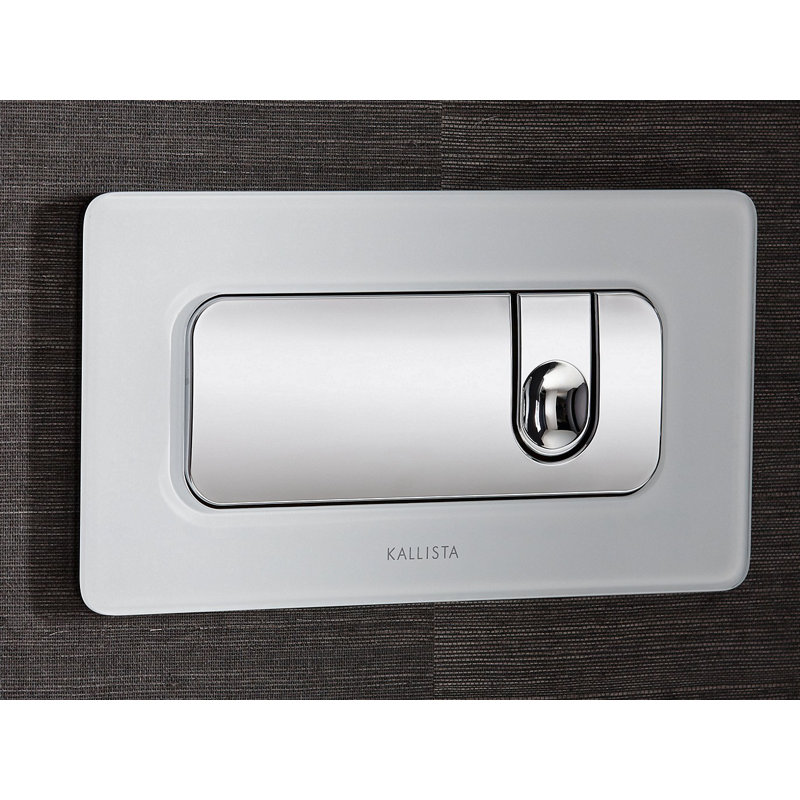 Dual-Flush Wall-Mount Toilet Actuator