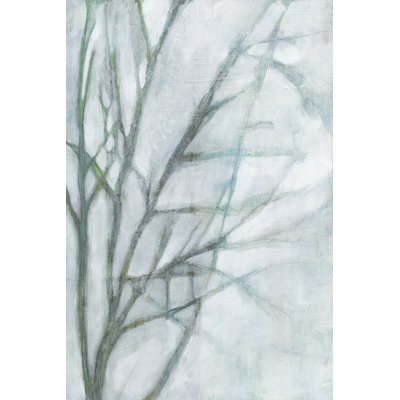 " Tree With White Sky II " by Jennifer Goldberger Painting Print