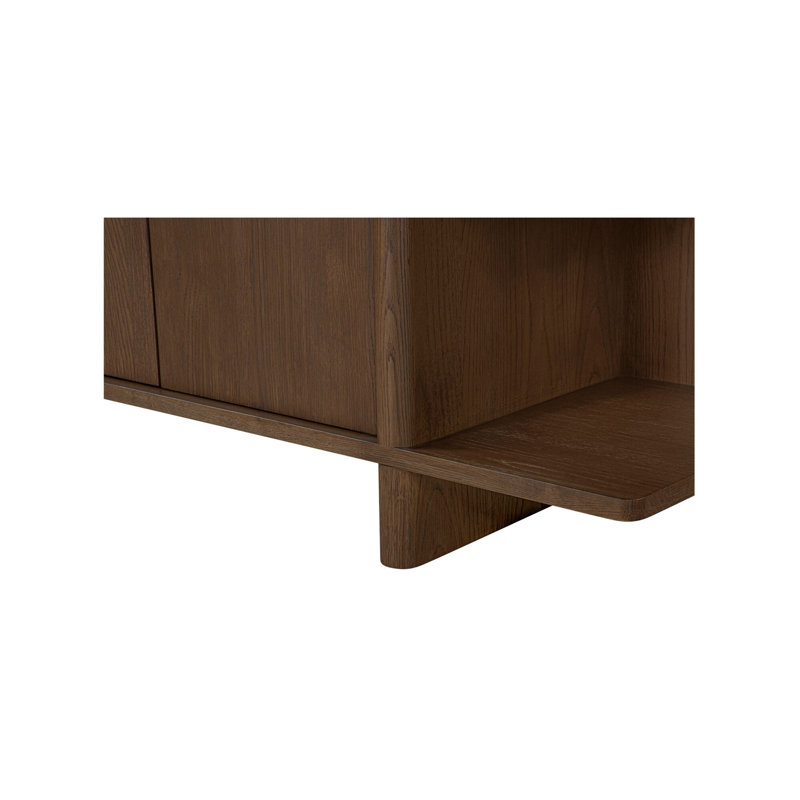 Casey Sideboard Rustic Oak, Dark Brown
