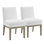 Chaise de salle à manger rembourrée Bethea (ensemble de 2)