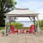 Sunjoy 11 ft. x 11 ft. Pop Up Portable Steel Patio Gazebo with Mosquito Netting-1890201878