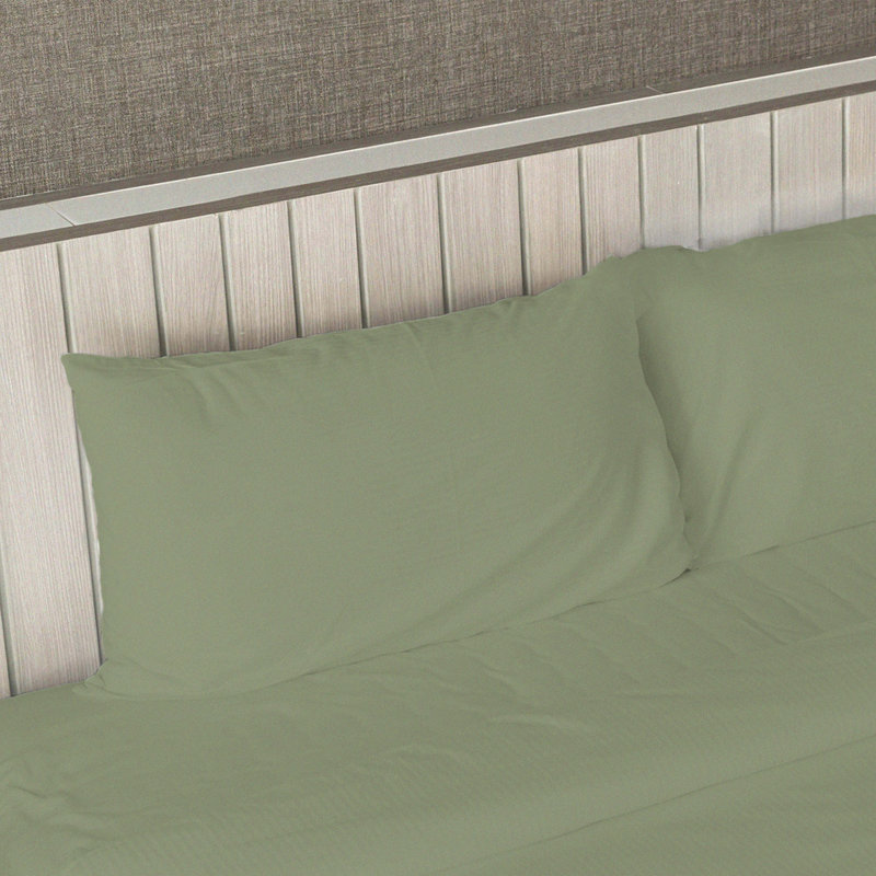 Sateen Sheet Set, California King, Sage