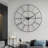 Garney Metal Wall Clock with black hands-569890745-569890746