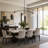 Justyce 3-Light 55.9"W Oversized Kitchen Island Pendant