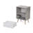 Deric End Table set with Storage