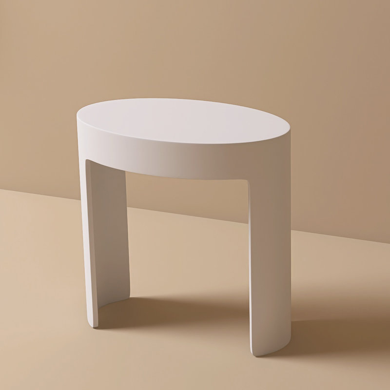 Freestanding Solid Surface Shower Stool