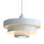 Luminaire suspendu industriel 1 lumière avec abat-jour en métal 3 lumières Stafford