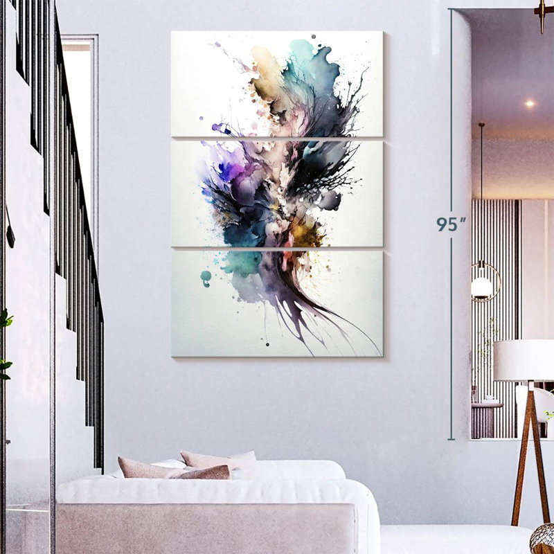 Avery Chromatic Symphony II, 74" H x 48" W